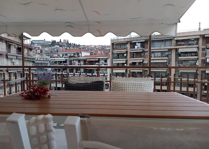 Apartamento Topview - Center Penthouse - Spacious Balcony Tessalónica